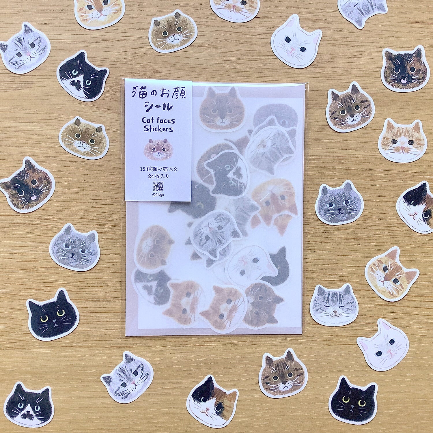Cat Faces - Flake Stickers