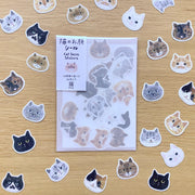 Cat Faces - Flake Stickers