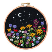 Lunar Wildflowers Embroidery Kit