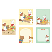 A Visit To The Market Memo Note Pad - Furukawa x Ryoko Yomogida
