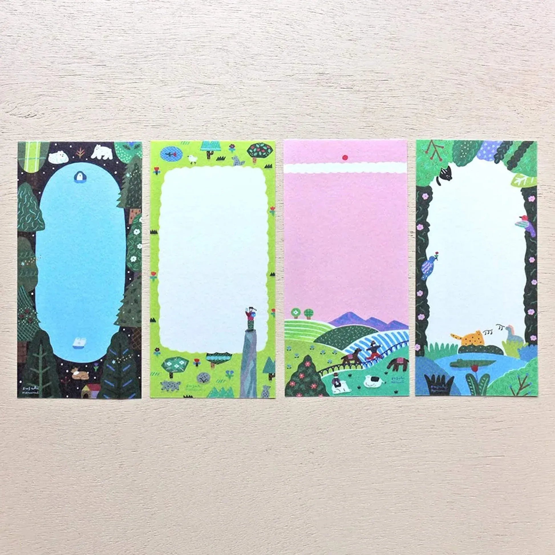 Animal Life Note Pad - Cozyca x Narumi Suzuki Ippitsusen