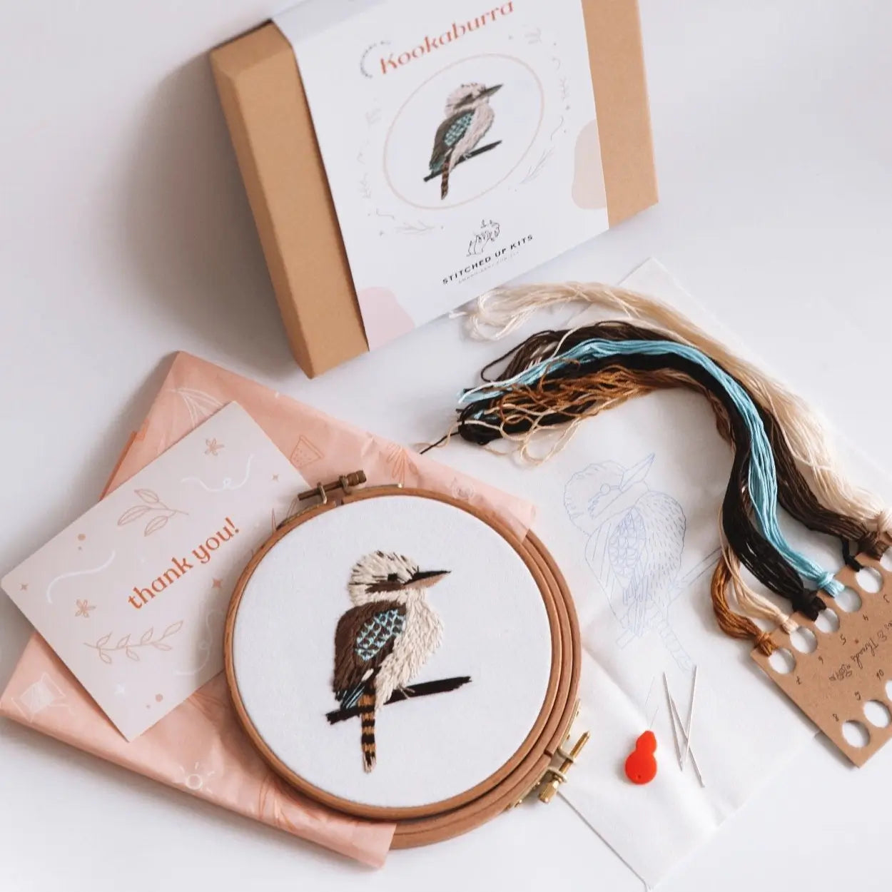 Kookaburra Embroidery Kit