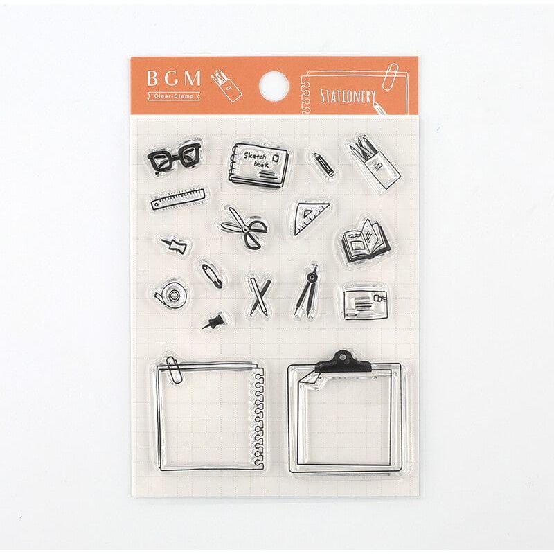 Stationary & Notes - Clear Stamp Set