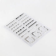 Decorative Lines & Frames - Clear Stamp Set