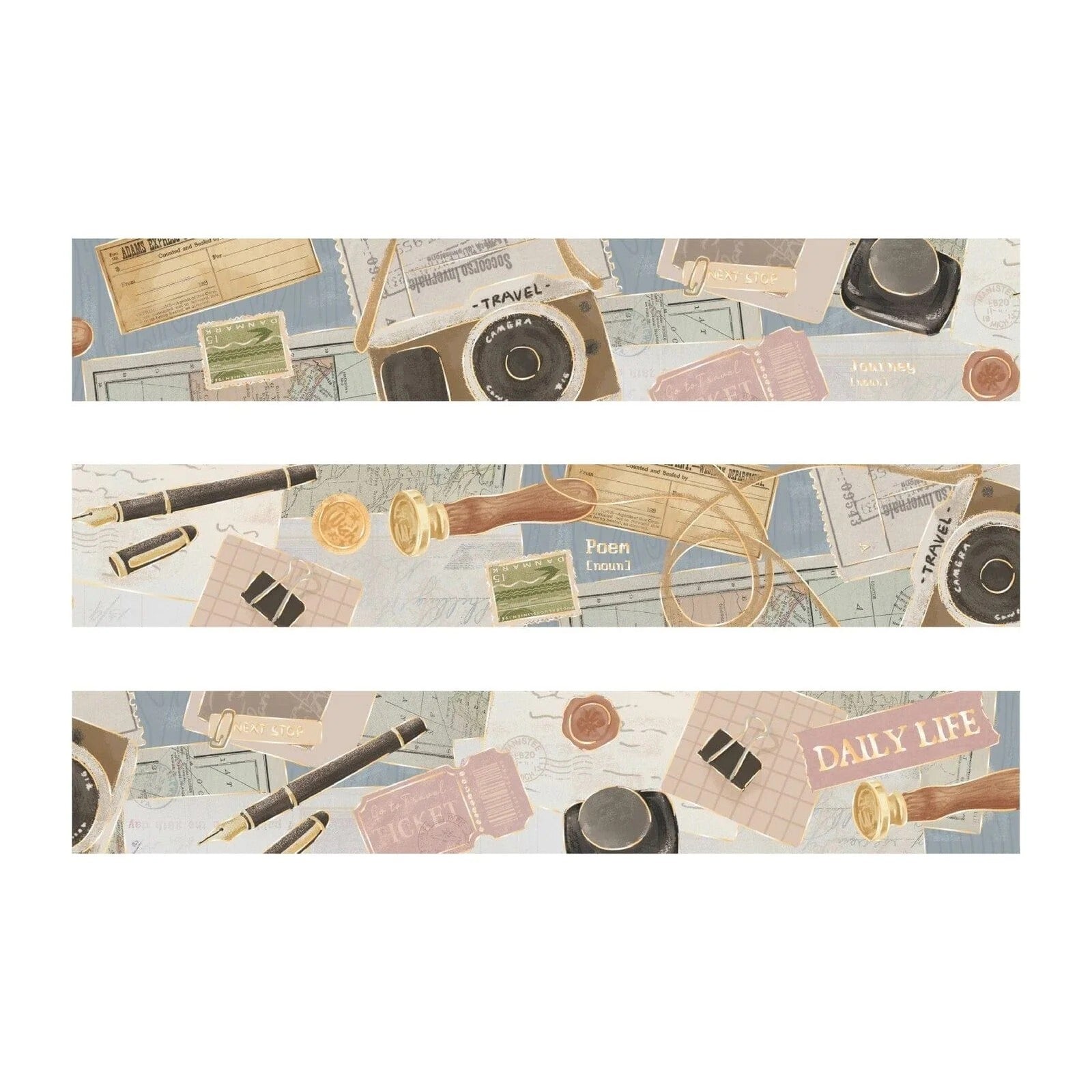 Traveller Washi Masking Tape