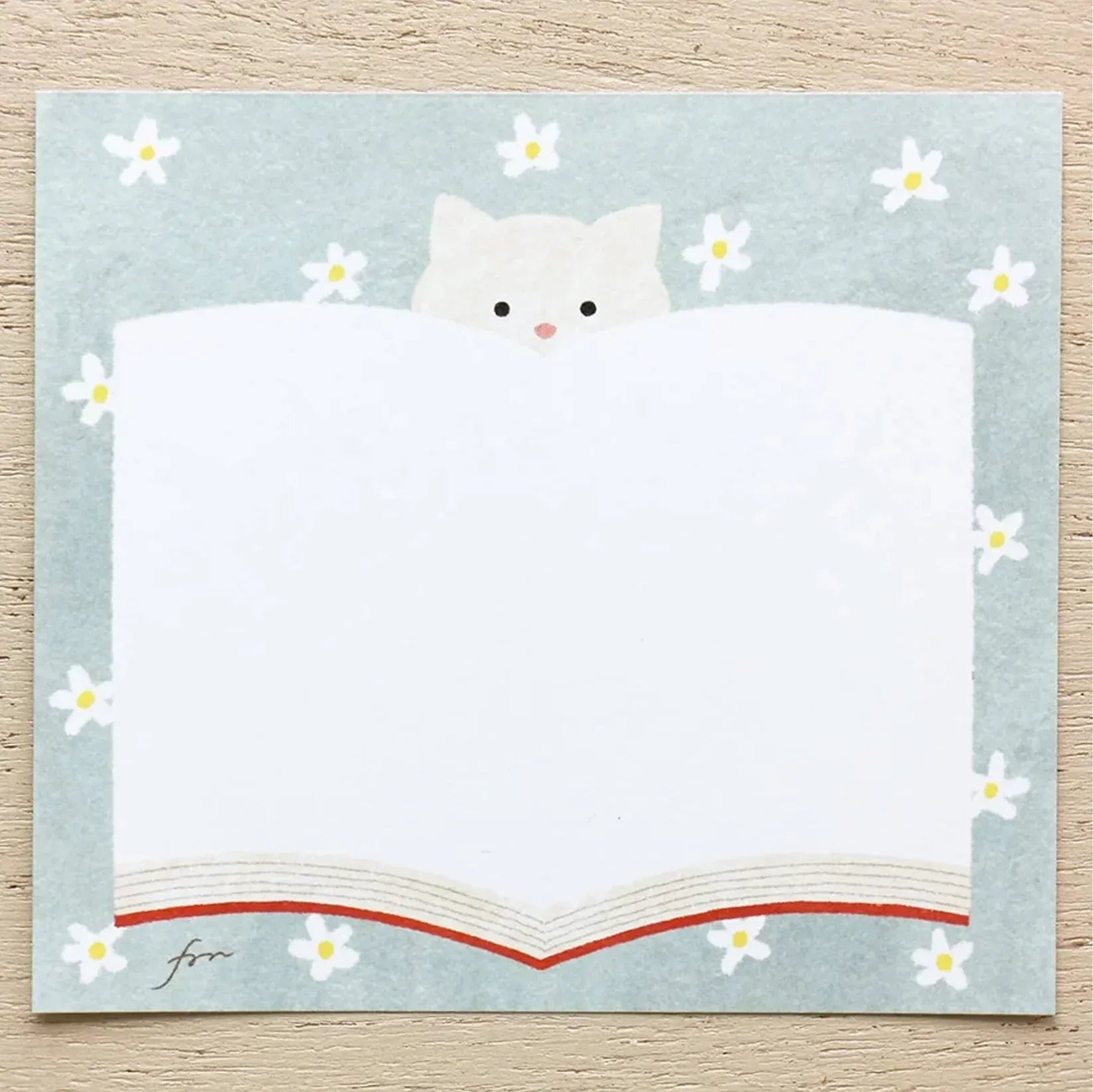 Cats Meow Block Memo Pad - Cozyca x Mariko Fukuoka