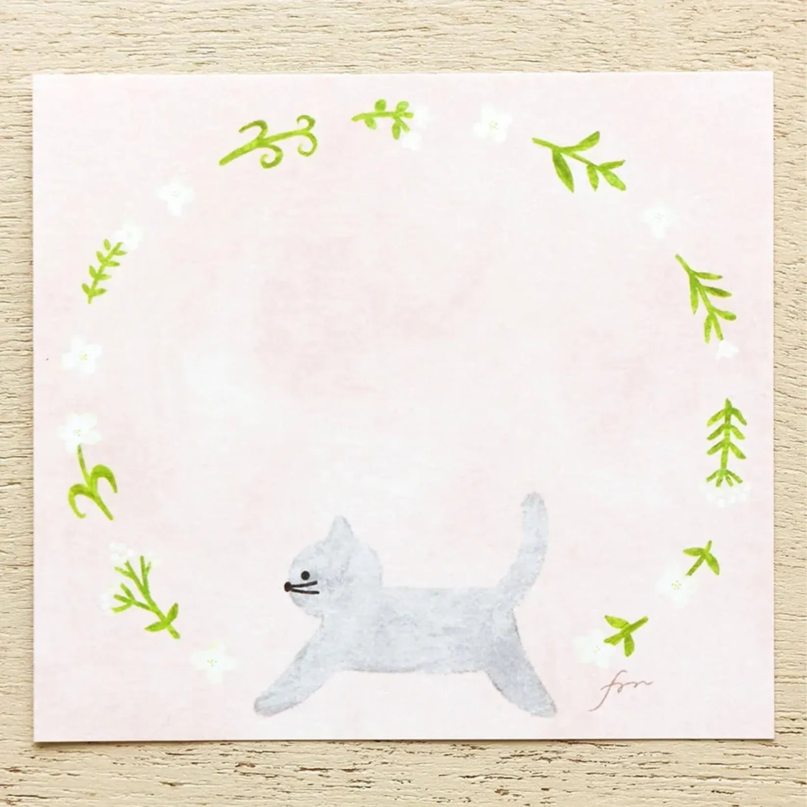 Cats Meow Block Memo Pad - Cozyca x Mariko Fukuoka