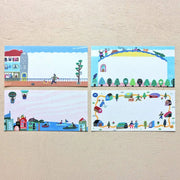 City Life Note Pad - Cozyca x Narumi Suzuki Ippitsusen