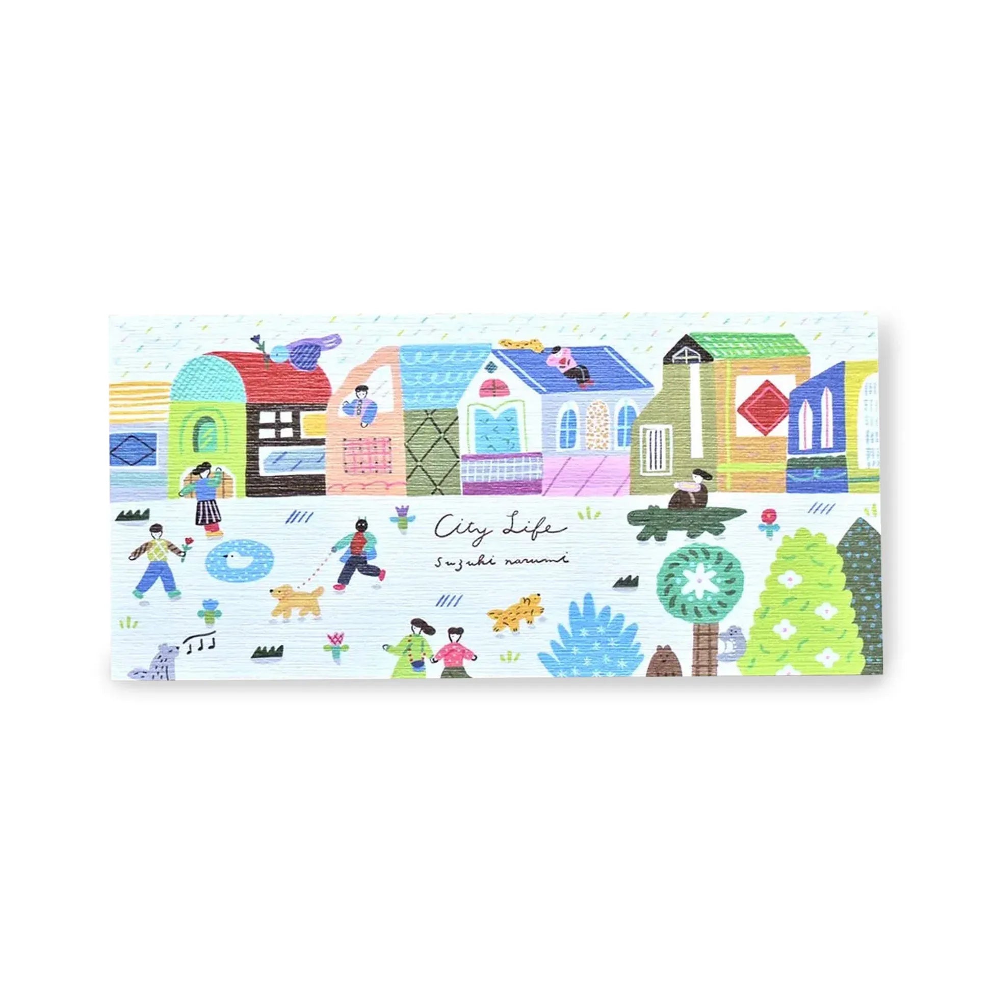 City Life Note Pad - Cozyca x Narumi Suzuki Ippitsusen