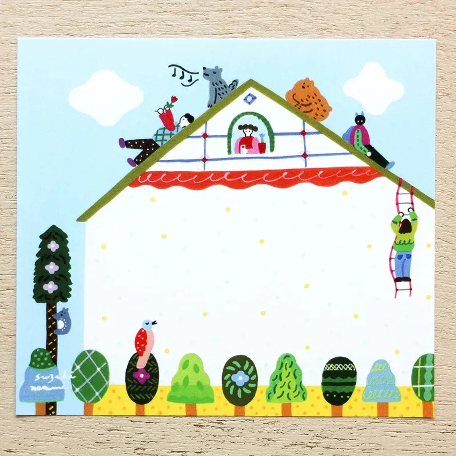 City Scenes Block Memo Pad - Cozyca x Narumi Suzuki