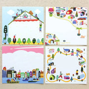 City Scenes Block Memo Pad - Cozyca x Narumi Suzuki