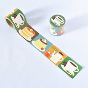 Coffee & Tea Time Sticky Note Roll - Papier Platz x Concombre