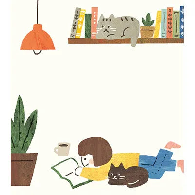 Cozy Home Memo Note Pad