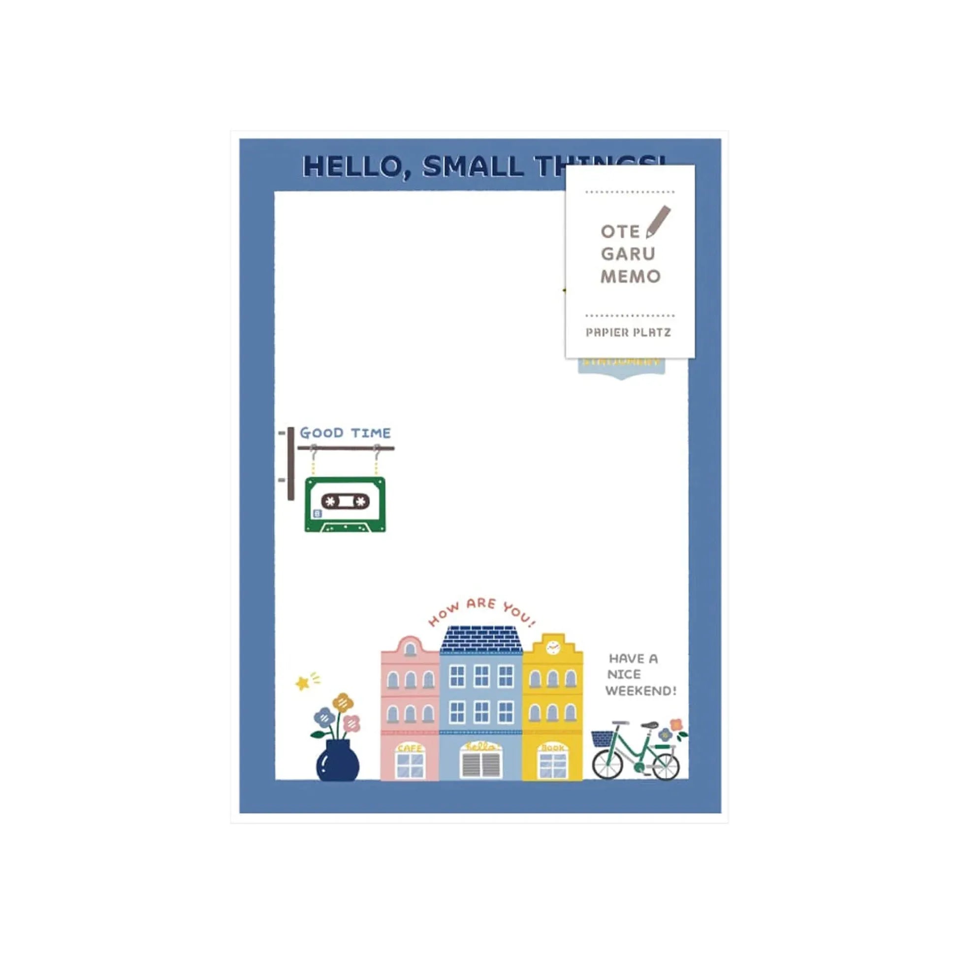 Favourite Weekend Place Memo Note Pad