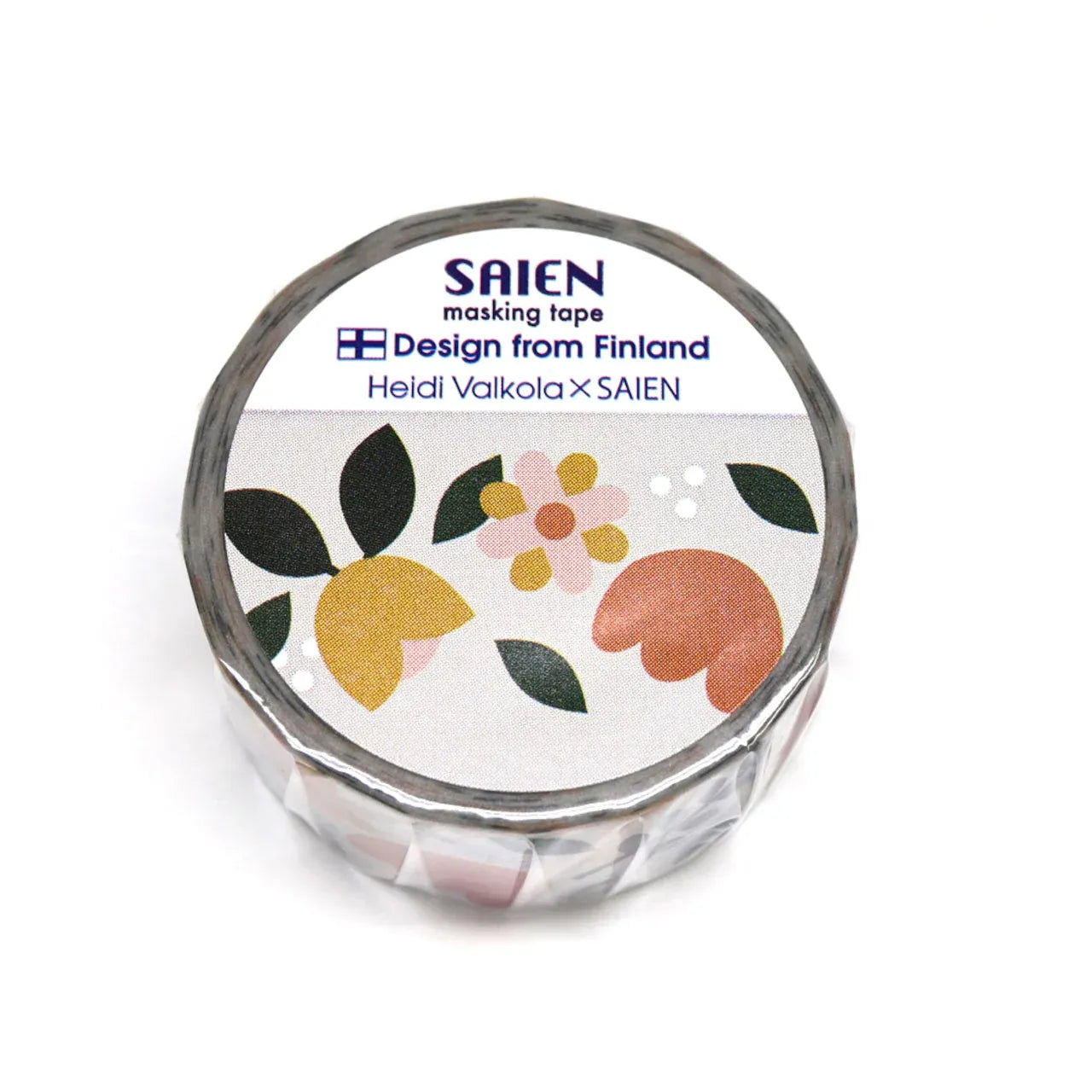 Flower Pattern Washi Tape - Heidi Valkola x SAIEN