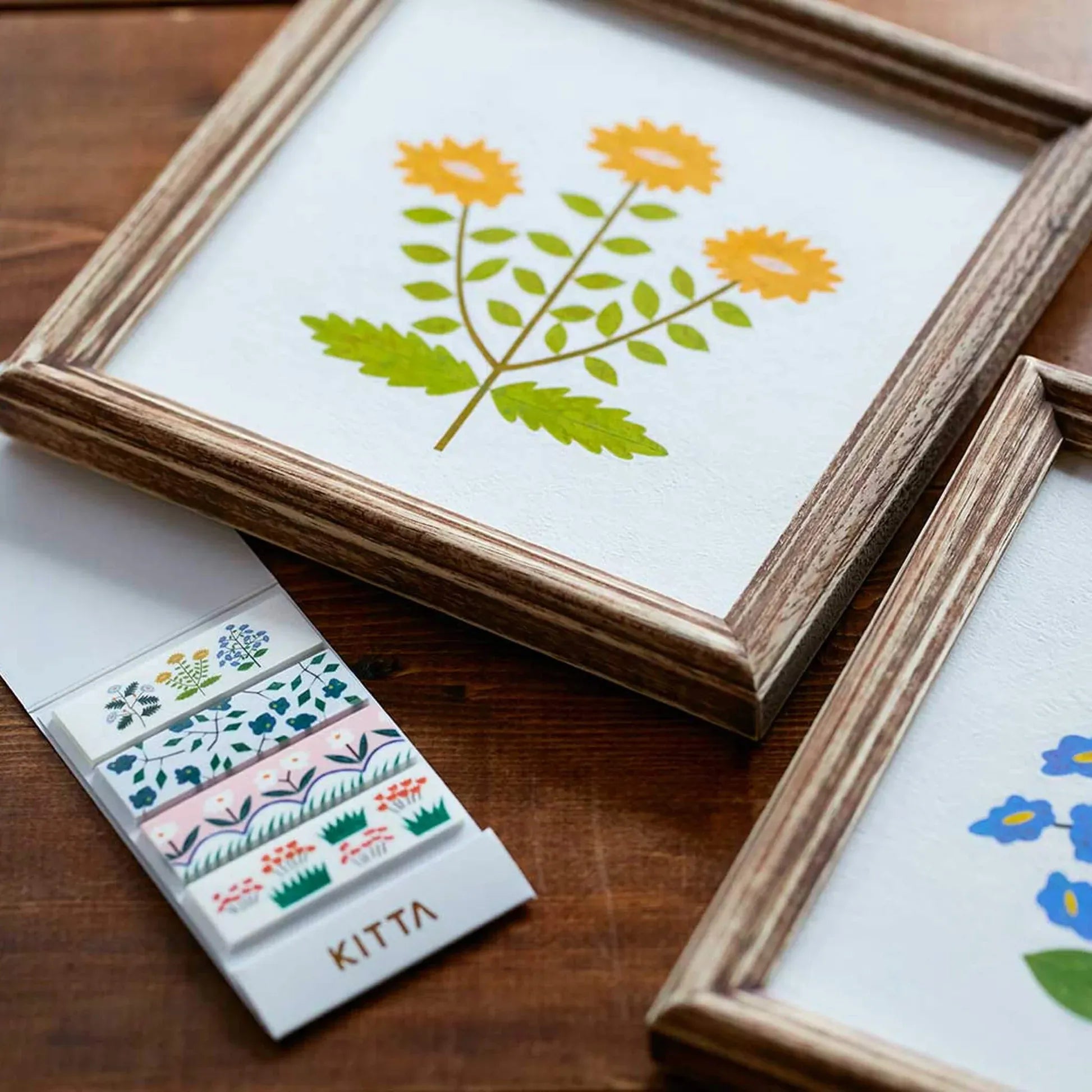 Flowers - Pre Cut Washi Tape Pack (4 designs)