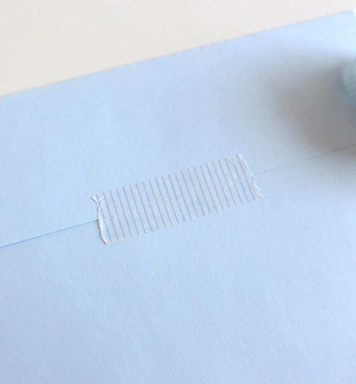 Green, Blue & White Striped Patern Washi Tape