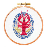 Lobster Embroidery Kit