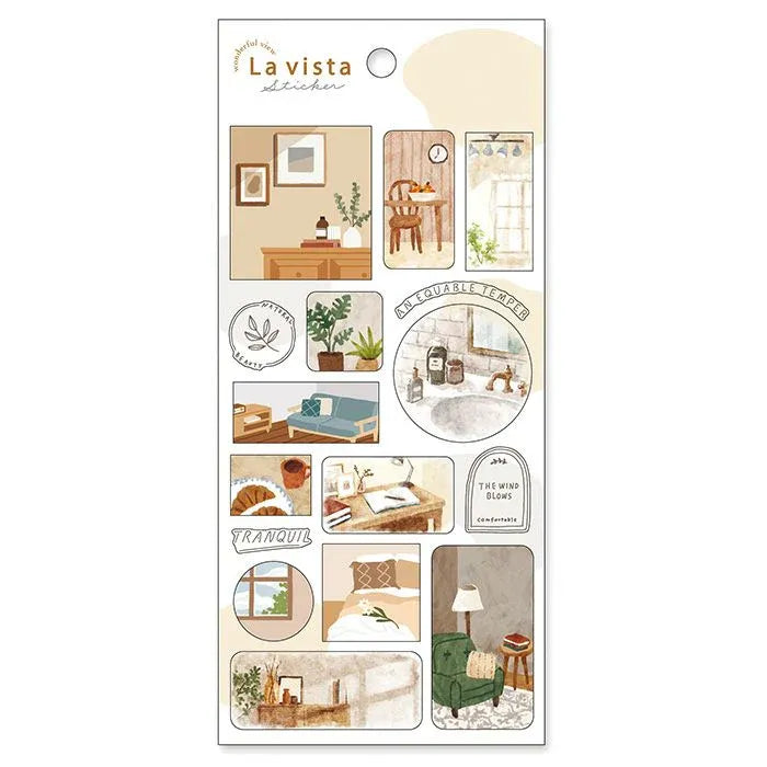 Cozy Room Sticker Sheet
