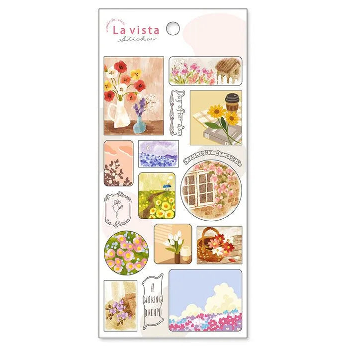 Flower Gardens Sticker Sheet