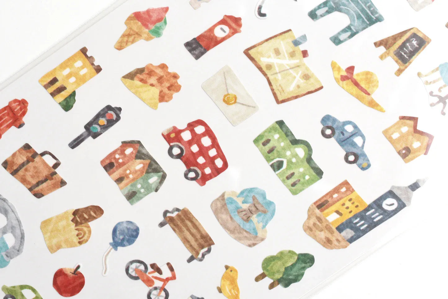 Let's Explore The City Sticker Sheet