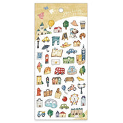 Let's Explore The City Sticker Sheet