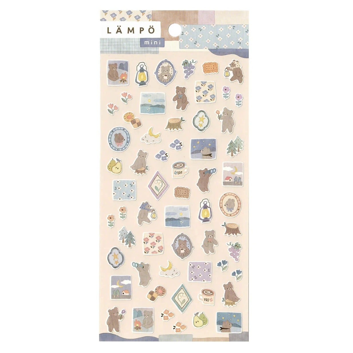 Little Bear & The Starry Night Mini Sticker Sheet