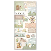 Picnic With Little Puppy Sticker Sheet