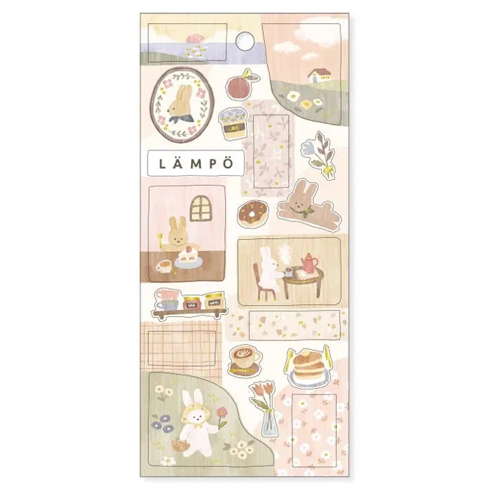 Tea Time With Bunny Sticker Sheet