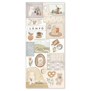 Vintage Teddy Bear Sticker Sheet
