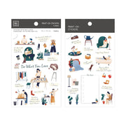 Do What You Love Print-On Sticker Sheet (80)