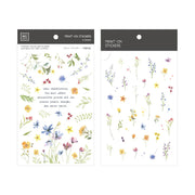 Little Wildflowers Print-On Sticker Sheet (121)