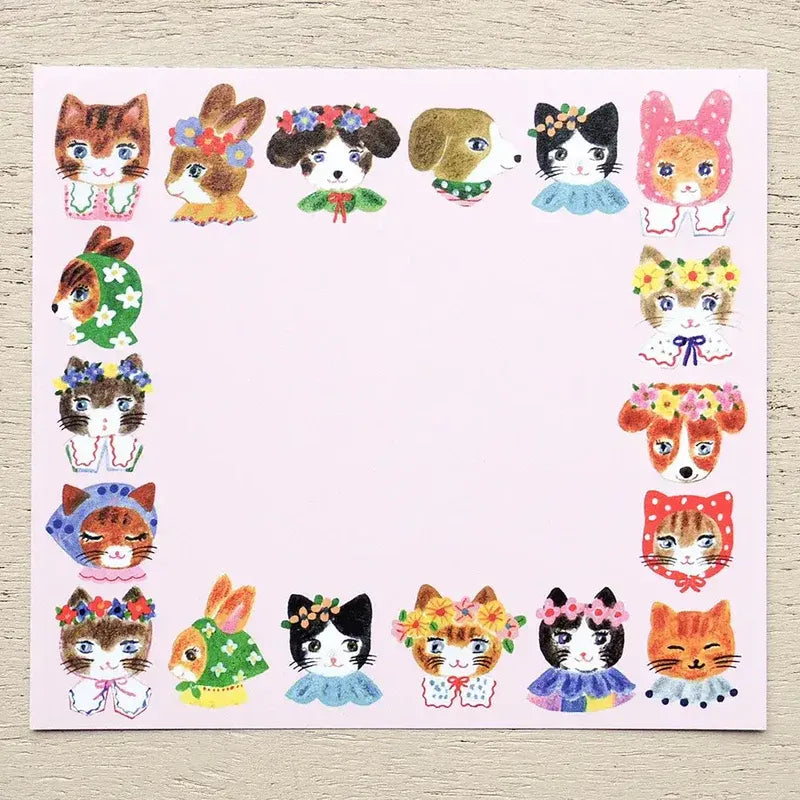 Niko Niko Smile Block Memo Pad - Cozyca x Aiko Fukawa