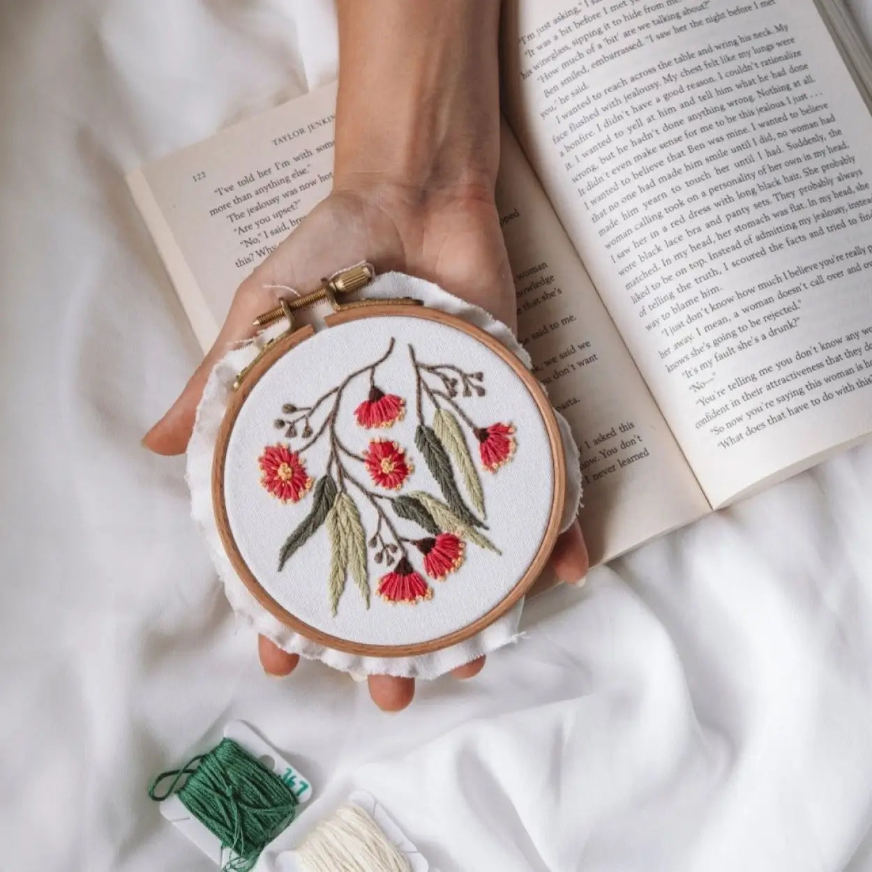 Flowering Gum Embroidery Kit