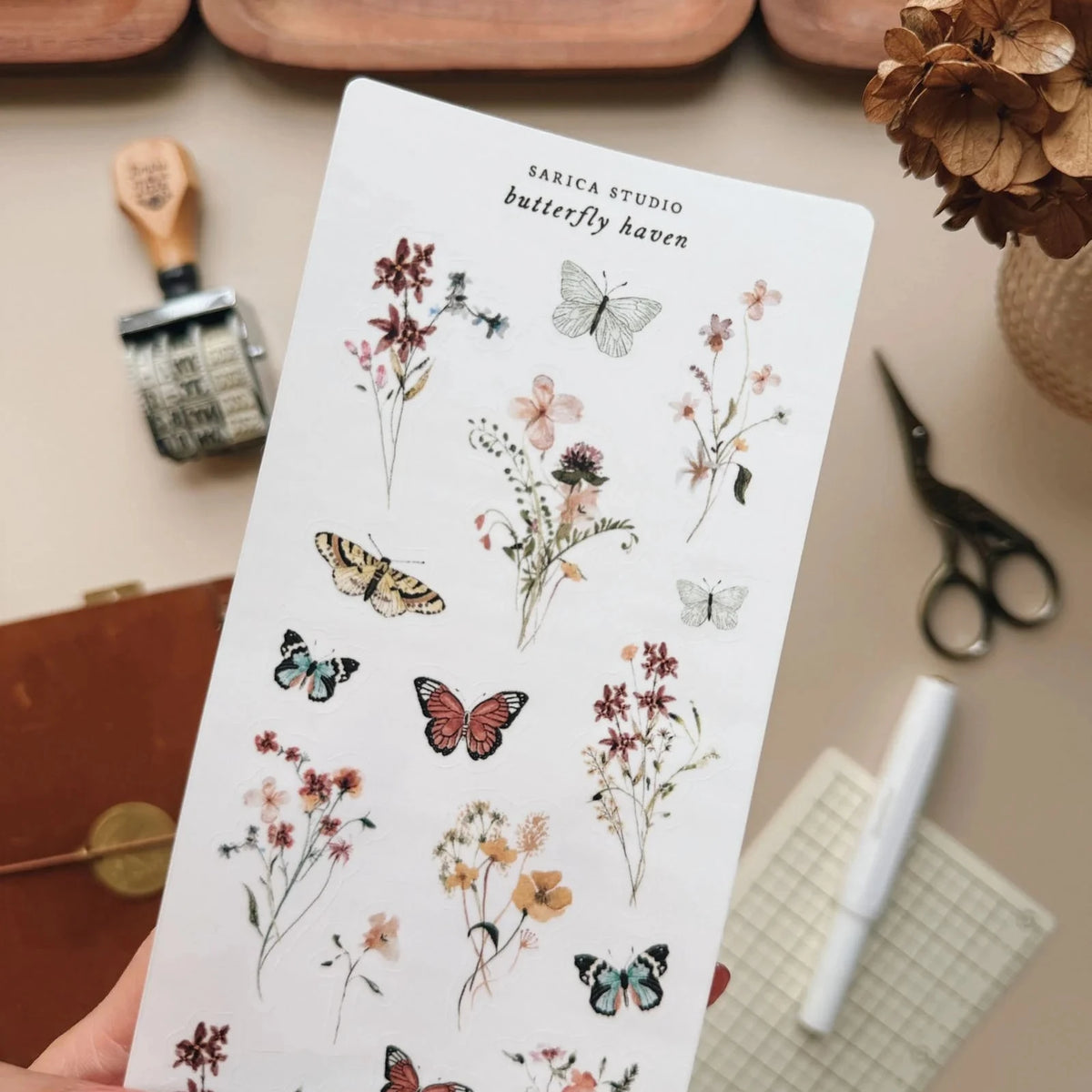 Butterfly Haven Sticker Sheet