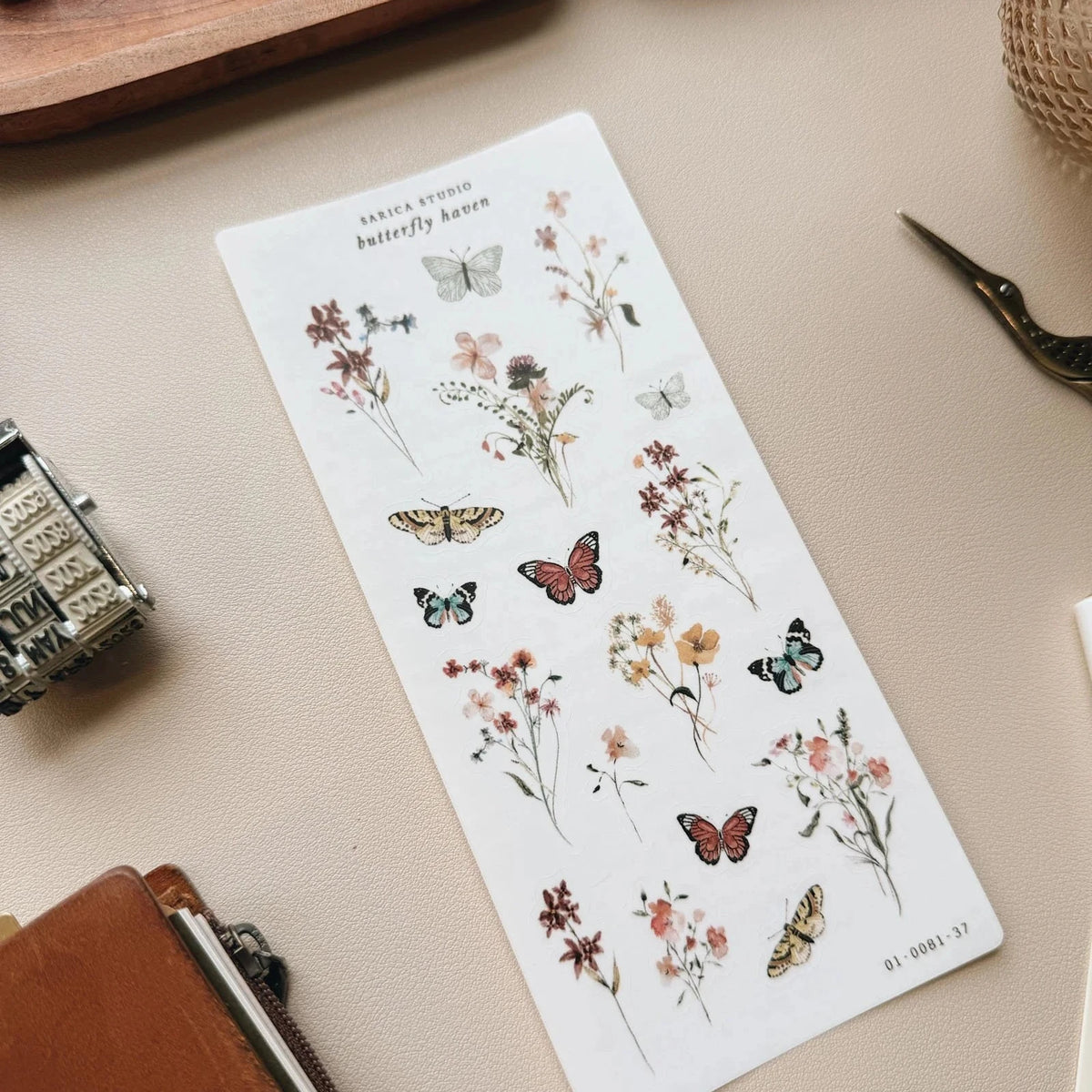 Butterfly Haven Sticker Sheet