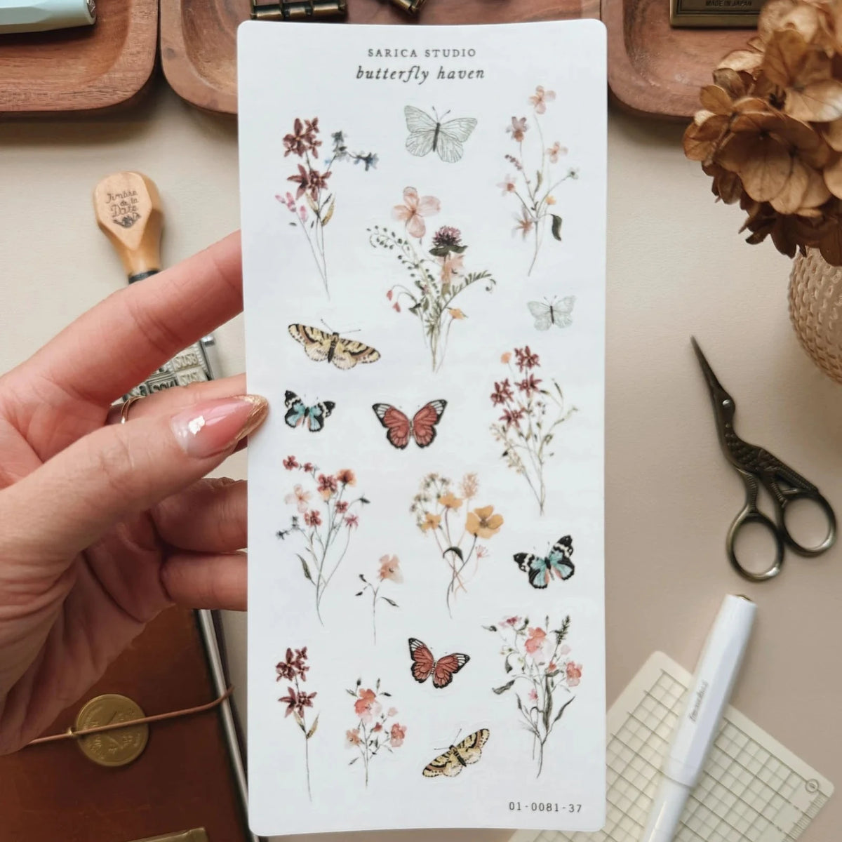 Butterfly Haven Sticker Sheet
