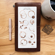 Coffee Ring Sticker Sheet