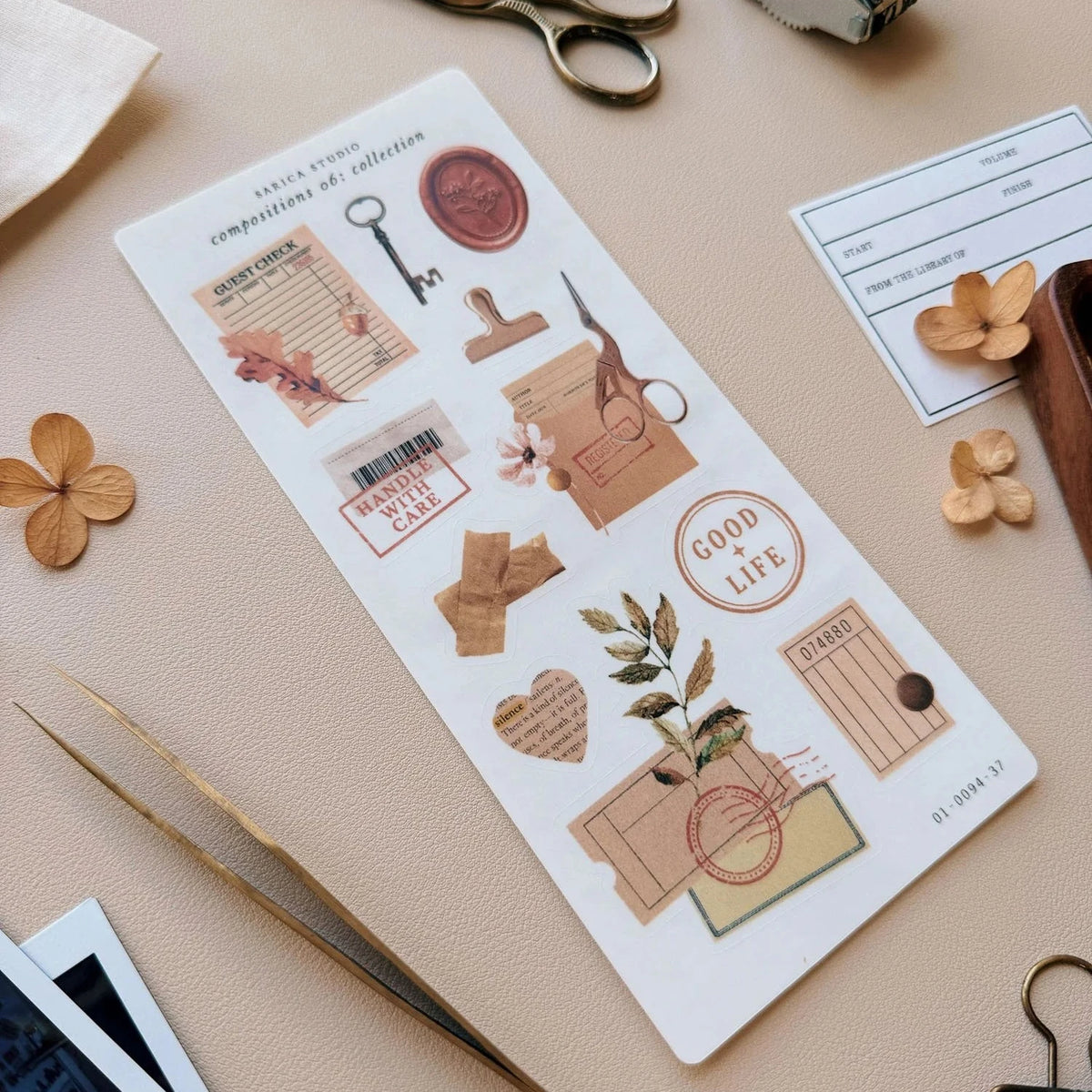 Compositions 06: Collection Sticker Sheet