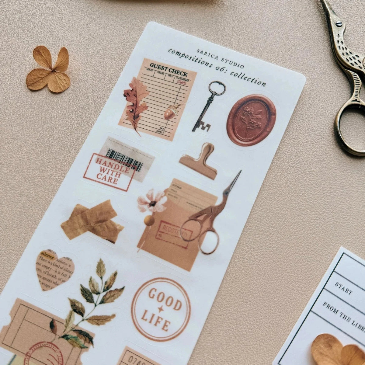 Compositions 06: Collection Sticker Sheet