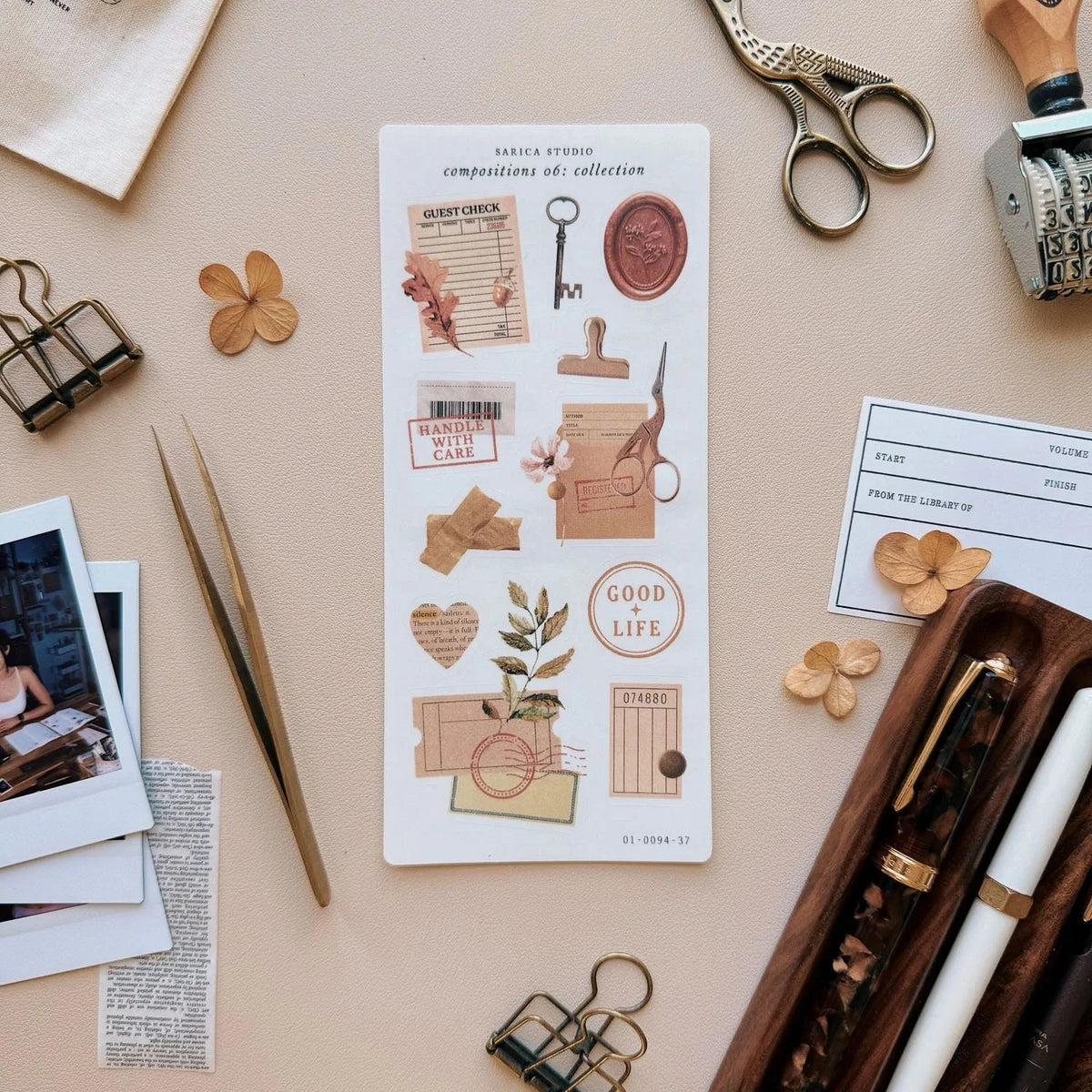 Compositions 06: Collection Sticker Sheet