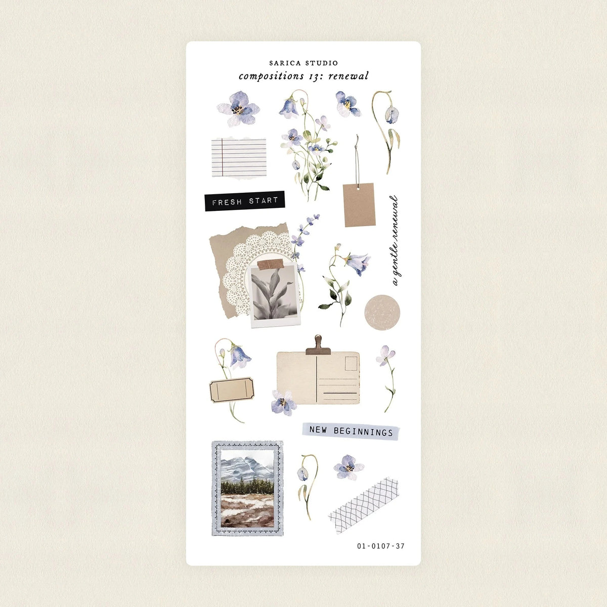 Compositions 13: Renewal Sticker Sheet
