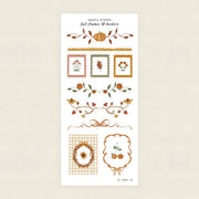 Fall Frames & Borders Sticker Sheet