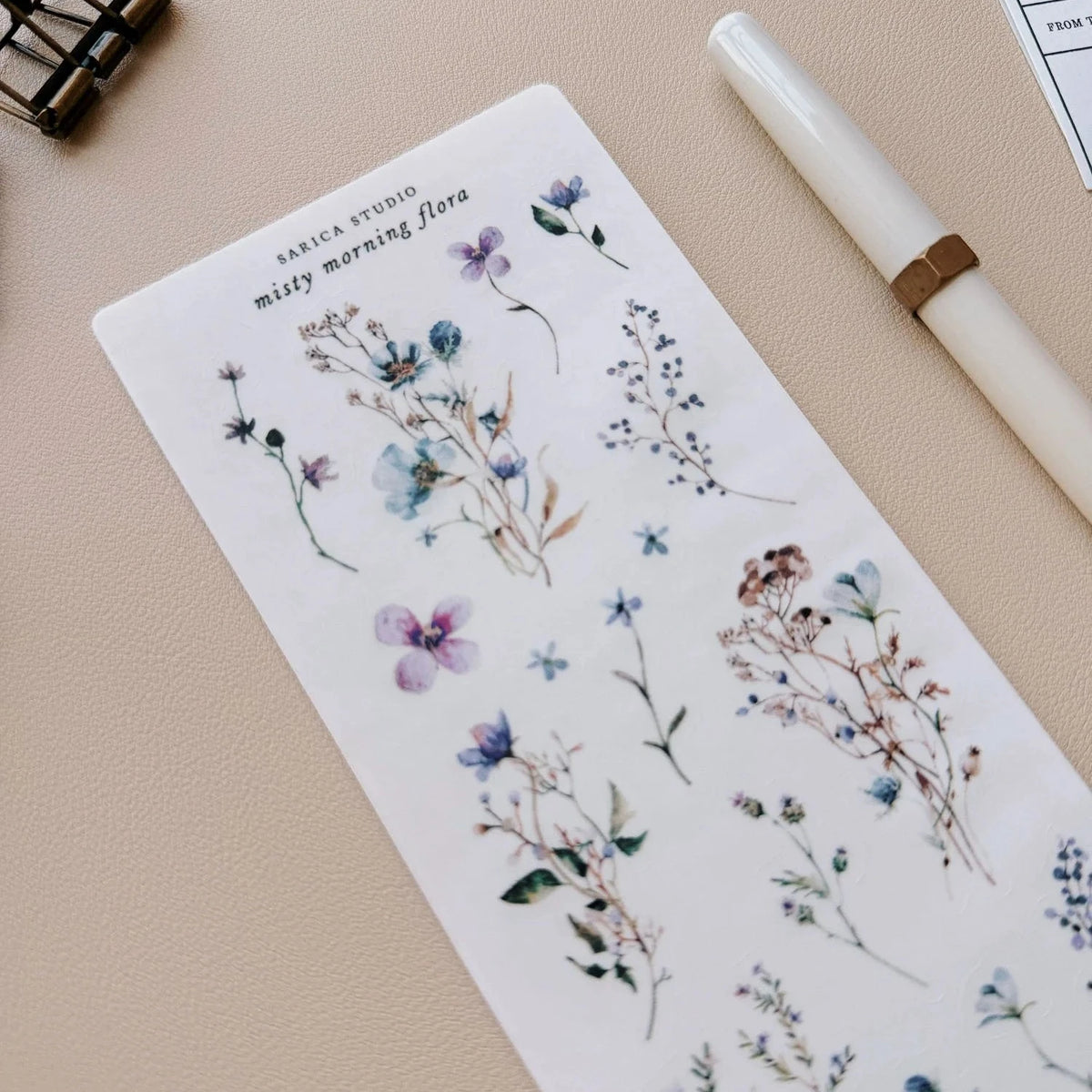 Misty Morning Flora Sticker Sheet