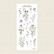 Misty Morning Flora Sticker Sheet