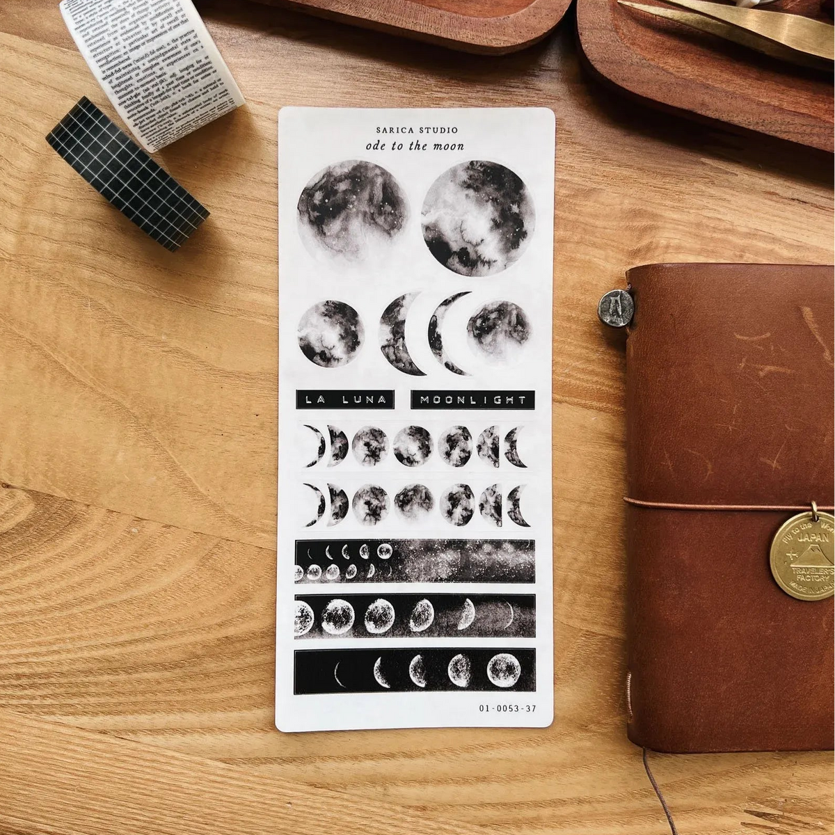 Ode to the Moon Sticker Sheet