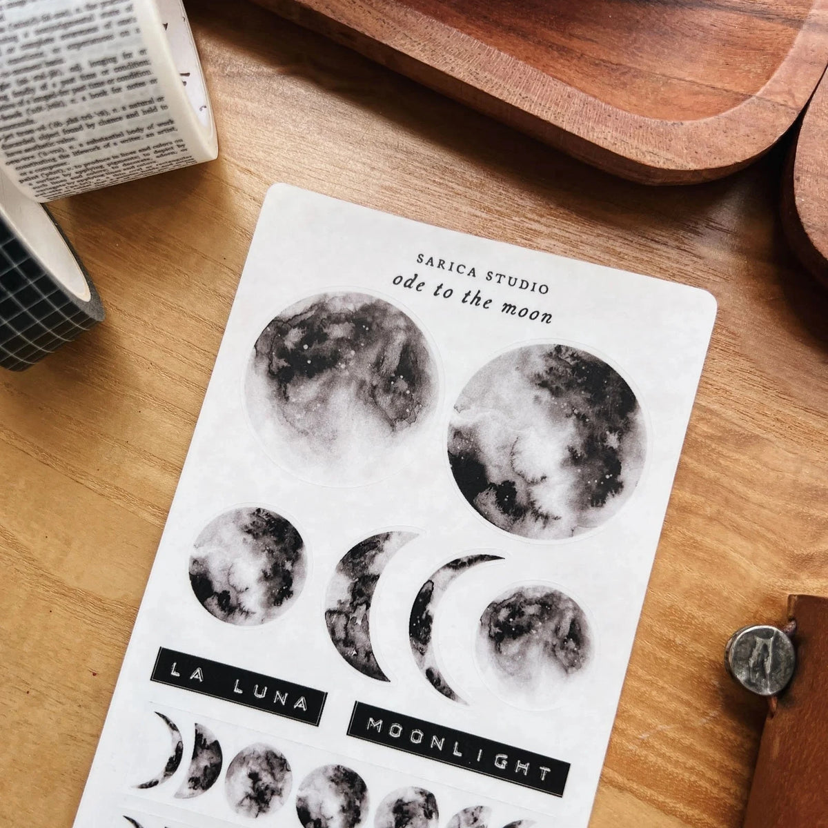 Ode to the Moon Sticker Sheet