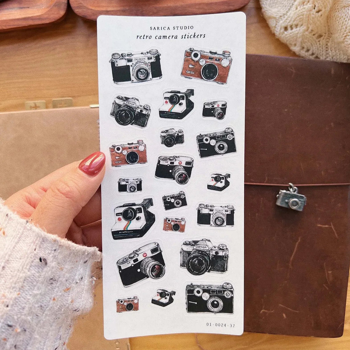 Retro Camera Sticker Sheet