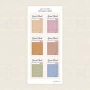 Retro Guest Checks Sticker Sheet