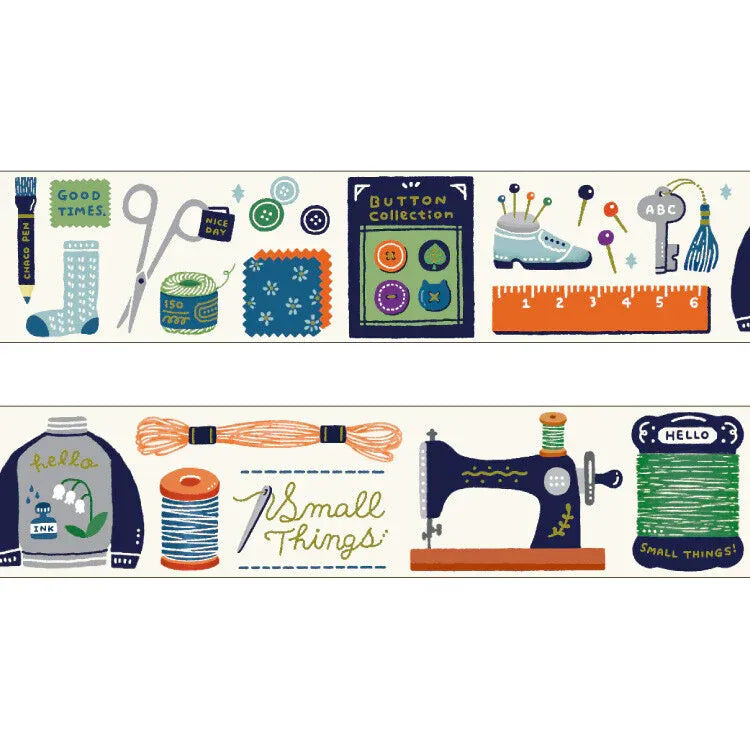 Sewing Tools Washi Tape – Eric Small Things x Papier Platz